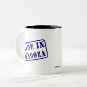 Mendozaで作られる ツートーンマグカップ (正面左)