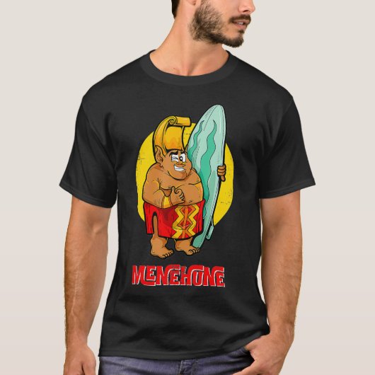 Menehune Hawaii Island Mythology Dwarf People Gnom Tシャツ (正面)