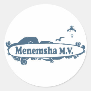 Menemshaのビーチ-波の設計 ラウンドシール
