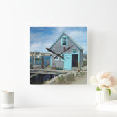 Menemsha スクエア壁時計 (ホーム)