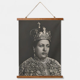 Menen Selassie Jah Rastafari Rasta Reggae Roots  吊り下げ型タペストリー