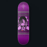 Menhera Purple スケートボード<br><div class="desc">Designed by Japanese artist</div>