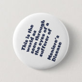 meniereの目を通した世界 缶バッジ (正面)