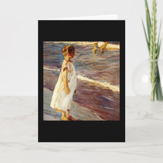 Menina -ホアキンSorolla カード (正面)