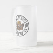 Menlo-Athertonの1974年のビールのジョッキの高校の授業 フロストグラスビールジョッキ (正面左)