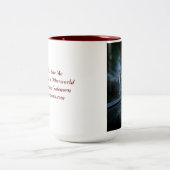 Menolly: 私をかんで下さい ツートーンマグカップ (中央)