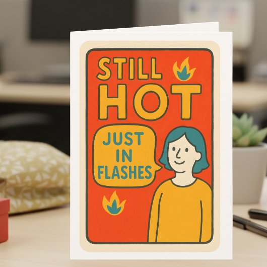 Menopause Humor, Hot women カード