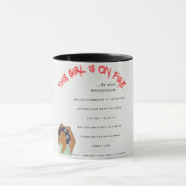 Menopause Mug Shot マグカップ