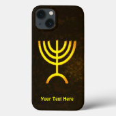 Menorah Flame Case-Mate iPhoneケース (裏面)
