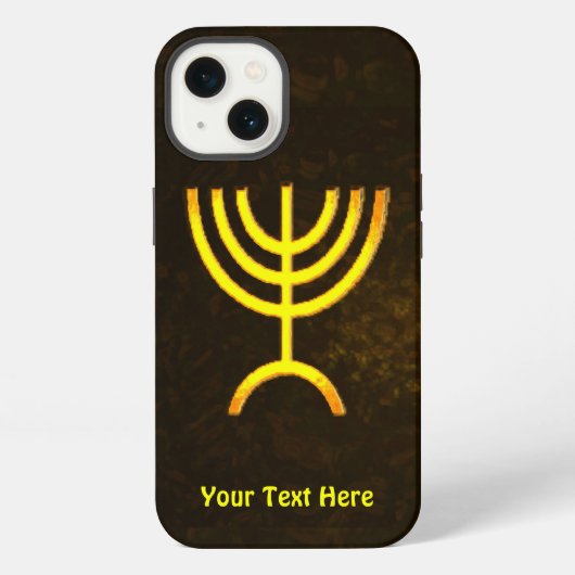 Menorah Flame iPhoneケース (裏面)