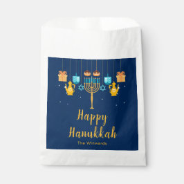 Menorah Hanukkah Party フェイバーバッグ