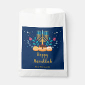 Menorah Hanukkah Party フェイバーバッグ (正面)