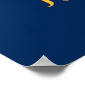 Menorah Hanukkah Party Welcome Poster ポスター (角)