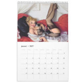 men'sおもしろいカレンダー。2016年まで編集可能 カレンダー (1月 2027)