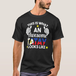 Mensこれはタテ素晴らしイが怒りのように見える Tシャツ