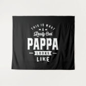 Mensこれは本当にPappaギフトカッコいいである タペストリー (正面(横))