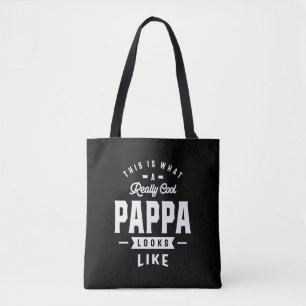 Mensこれは本当にPappaギフトカッコいいである トートバッグ