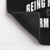 Mensその簡単は私の妻の腕キャンディおもしろいH マウスパッド (コーナー)