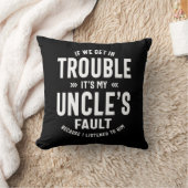 Mensそれは私の叔父のファウトの父のギフトである クッション (ブランケット)