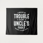 Mensそれは私の叔父のファウトの父のギフトである タペストリー (正面(横))
