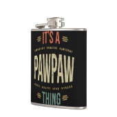 MensそれはPawPawの物おじいちゃん父のギフトである フラスク (左)