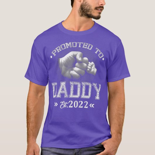 MensはすぐにDaddy 2022に昇進して新しいDadar Tシャツ (正面)