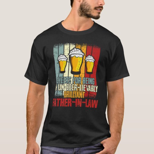 Mensは応援を飲むUn Beer Lievelly Fath Tシャツ (正面)