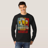 Mensは応援を飲んでUn Beerを好きなだけ食べる Tシャツ (正面フル)