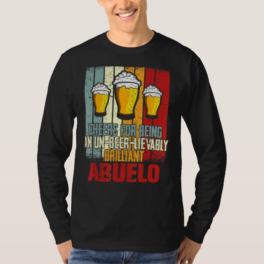 Mensは応援を飲んでUn Beerを好きなだけ食べる Tシャツ (正面)