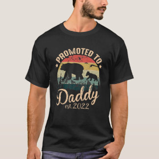MensはDaddy Est 2022ヴィンテージレトロNewに昇格 Tシャツ