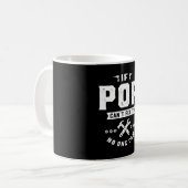 Mensもしはポップ・アートのそれを修正できない誰もDを贈ることができ父のない コーヒーマグカップ (正面左)