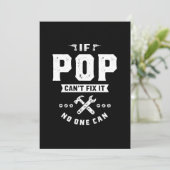 Mensもしはポップ・アートのそれを修正できない誰もDを贈ることができ父のない サンキューカード (スタンド正面)