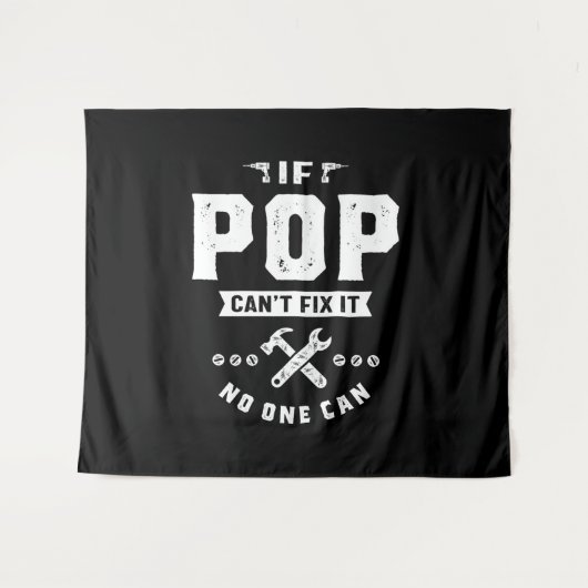 Mensもしはポップ・アートのそれを修正できない誰もDを贈ることができ父のない タペストリー (正面(横))