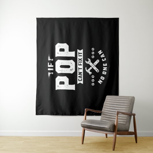 Mensもしはポップ・アートのそれを修正できない誰もDを贈ることができ父のない タペストリー (インサイチュ)