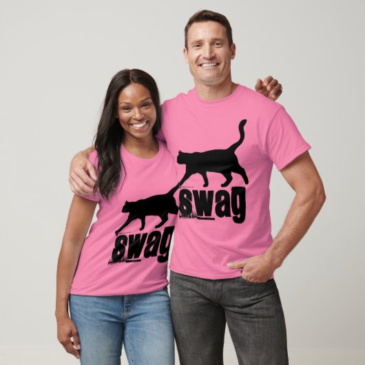 MENSアディダス猫Tシャツ,スワッグ Tシャツ (ユニセックス)