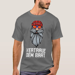 Mensクールステートメントひげ髪ひげ成長フルB Tシャツ