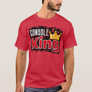 Mensコン素晴らしソールKing GamerステートメントGaming Vid Tシャツ