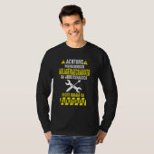 Mensシステム整備士Heating Builderインストーラ Tシャツ (正面フル)