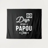 Mensゼロ日Without Papou Joke タペストリー (正面(横))