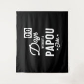 Mensゼロ日Without Papou Joke タペストリー (正面)