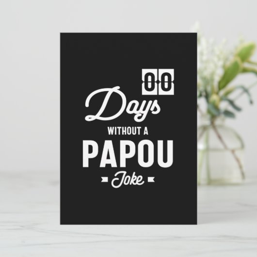 Mensゼロ日Without Papou Joke 招待状 (スタンド正面)