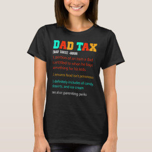 mensパパ税パパ税定義父親の日 tシャツ