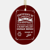 Mensパパ義父からの贈り物 セラミックオーナメント (右)