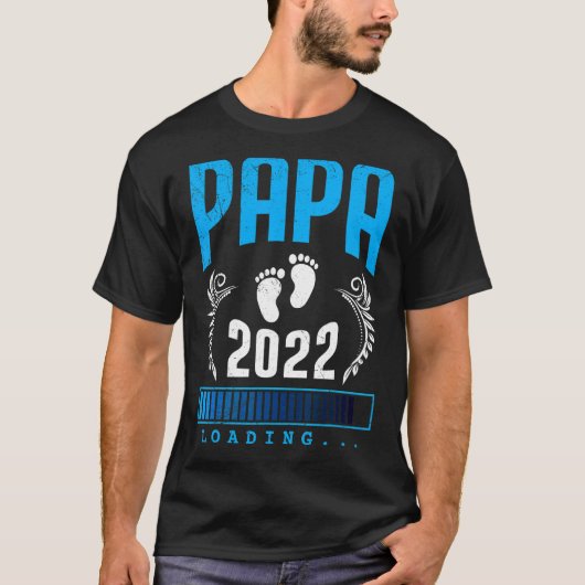 Mensパパ2022ロードするパパ Tシャツ (正面)