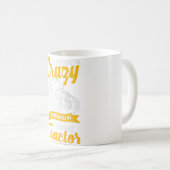 Mensローカルクール農家トラクタドライバ農業 コーヒーマグカップ (正面右)