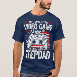 Mensヴィンテージマイお気に入りのビデオゲームプレーヤーがMに電話 Tシャツ