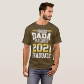 Mens卒業クラス誇りを持ったの家族のダダ Tシャツ (正面フル)