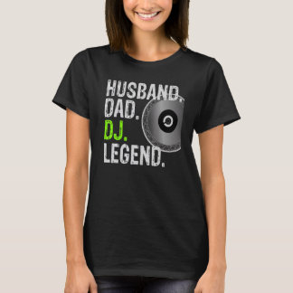 Mens夫パパDJ Legend - DJデザイン_3 Tシャツ