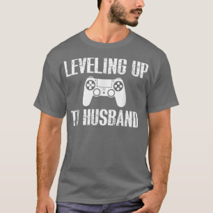 Mens婚約Tee for Groom Video Game Loverおもしろい Tシャツ