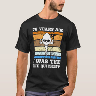 Mens最も速い泳ぐ人76年前に最も速い精子 Tシャツ